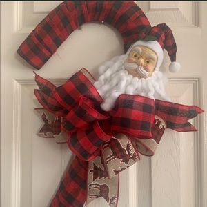 CANDY CANE HOLIDAY DOOR HANGING